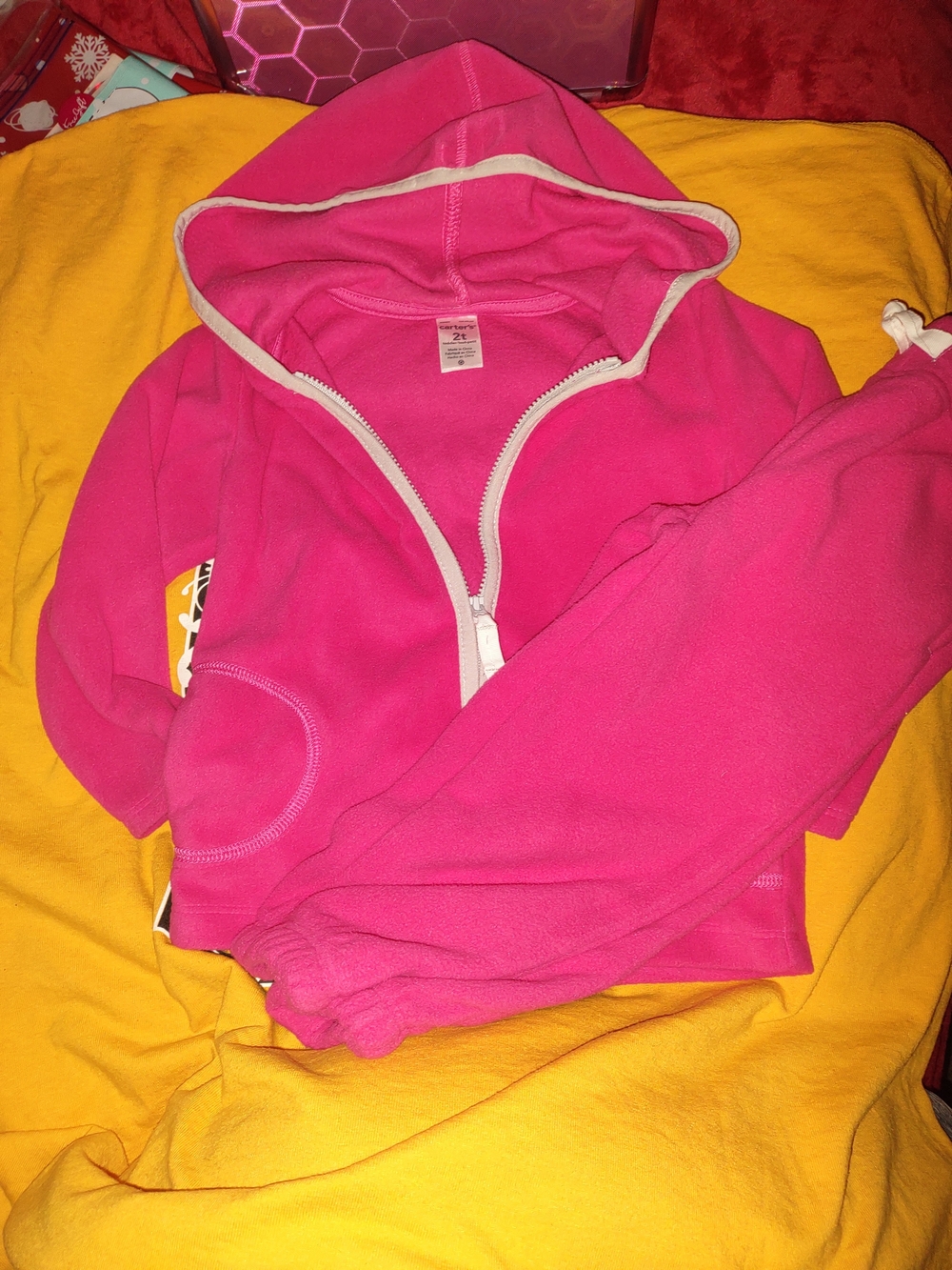 Carter's Pink 2T Jogger Set W1427G